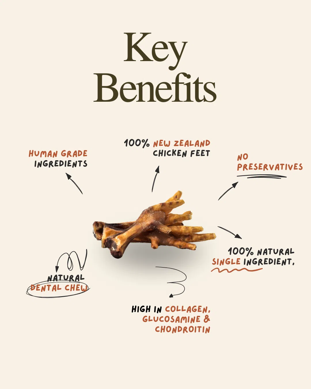 Chicken Feet 100g - Image 2